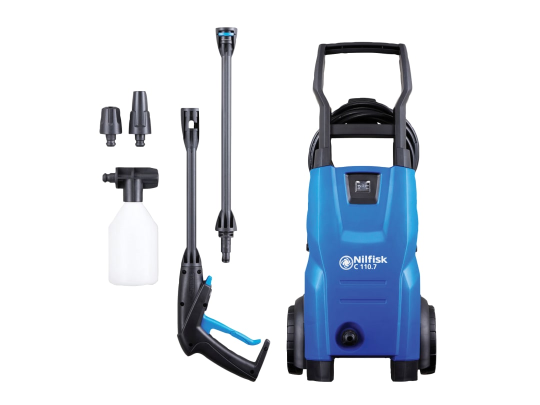 Kew Nilfisk Alto C110.7-5 X-Tra Pressure Washer 110 Bar 240V - Grey 110 Bar 240V - Image 7