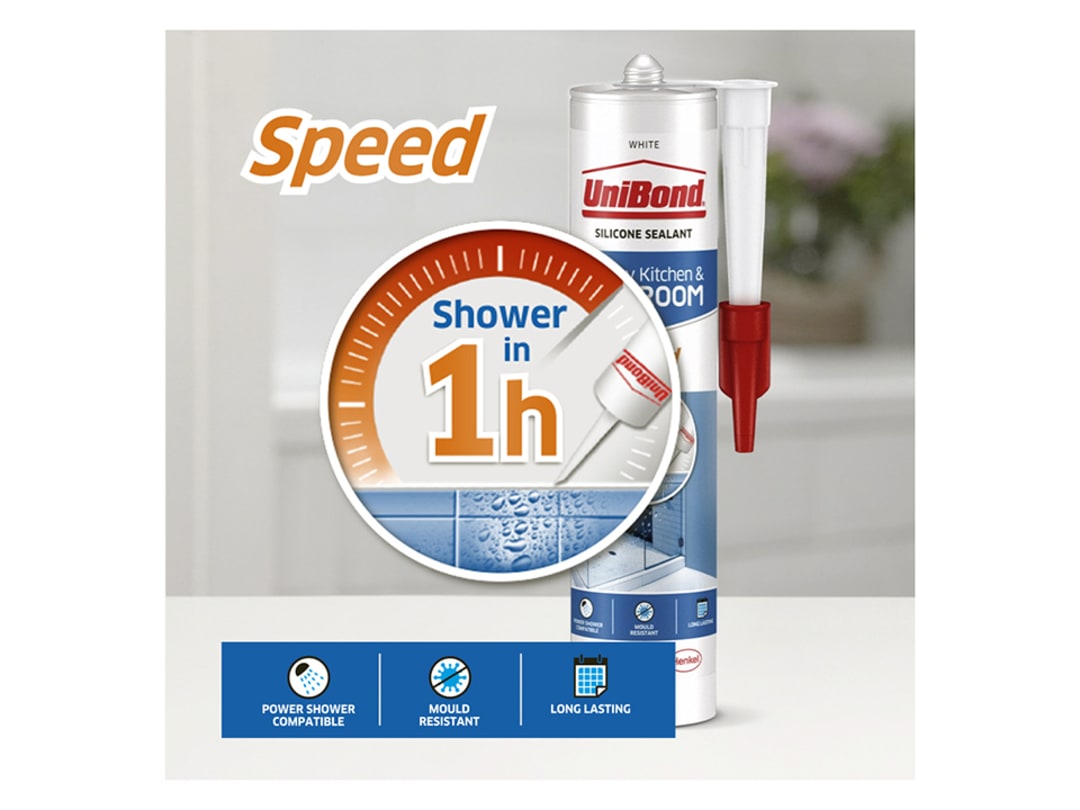 Unibond 2078485 Speed Seal Sealant Cartridge - White 4015000436601 - Image 5