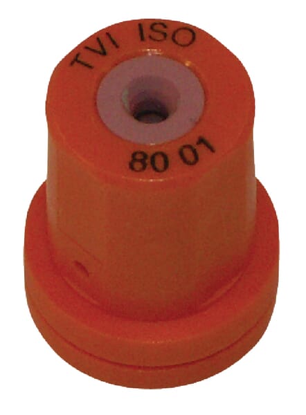 Albuz Air injection hollow cone nozzle TVI 80° 01 orange ceramic TVI8001