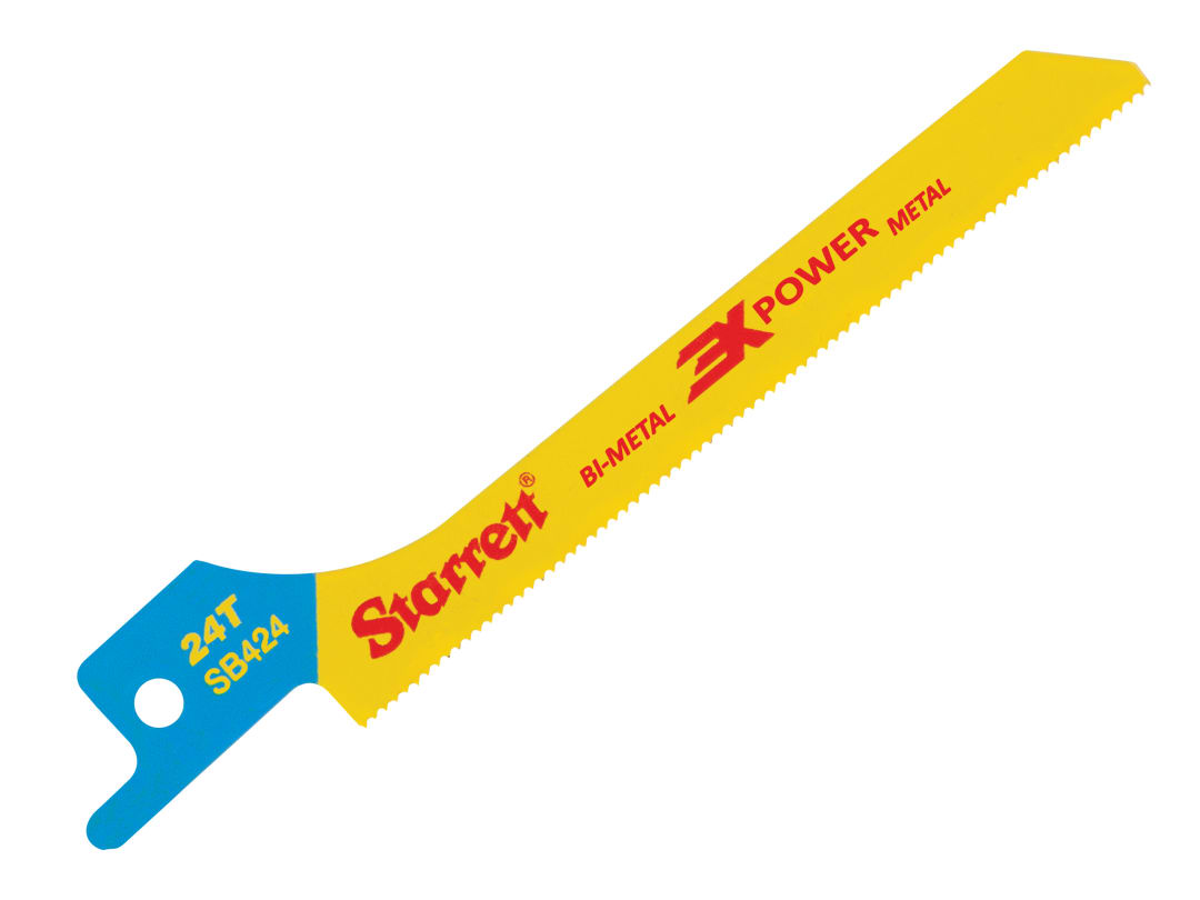Starrett Sb424-5 Sb424-5 Bi-Metal Reciprocating Blade Metal Scroll 100Mm 24 Tpi (Pack 5) - Image 5