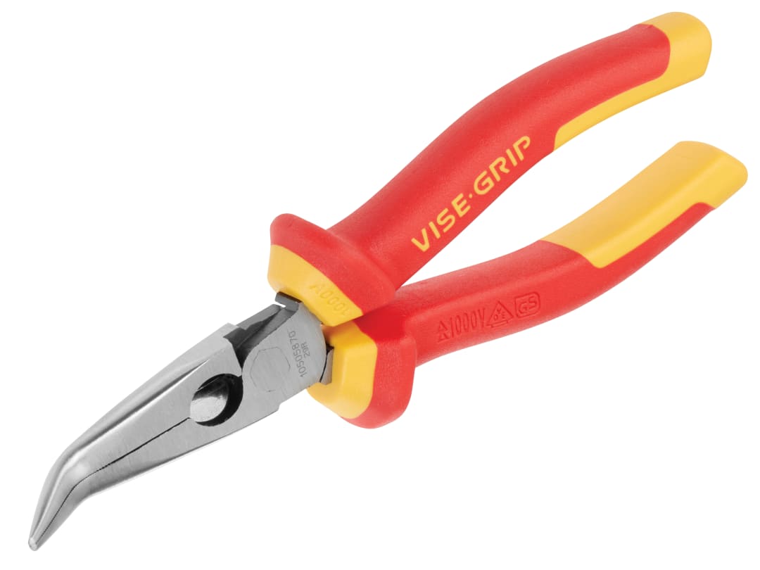 IRWIN Vise-Grip High Leverage VDE Bent Nose Pliers 200mm (8in) VIS10505870 - Image 3