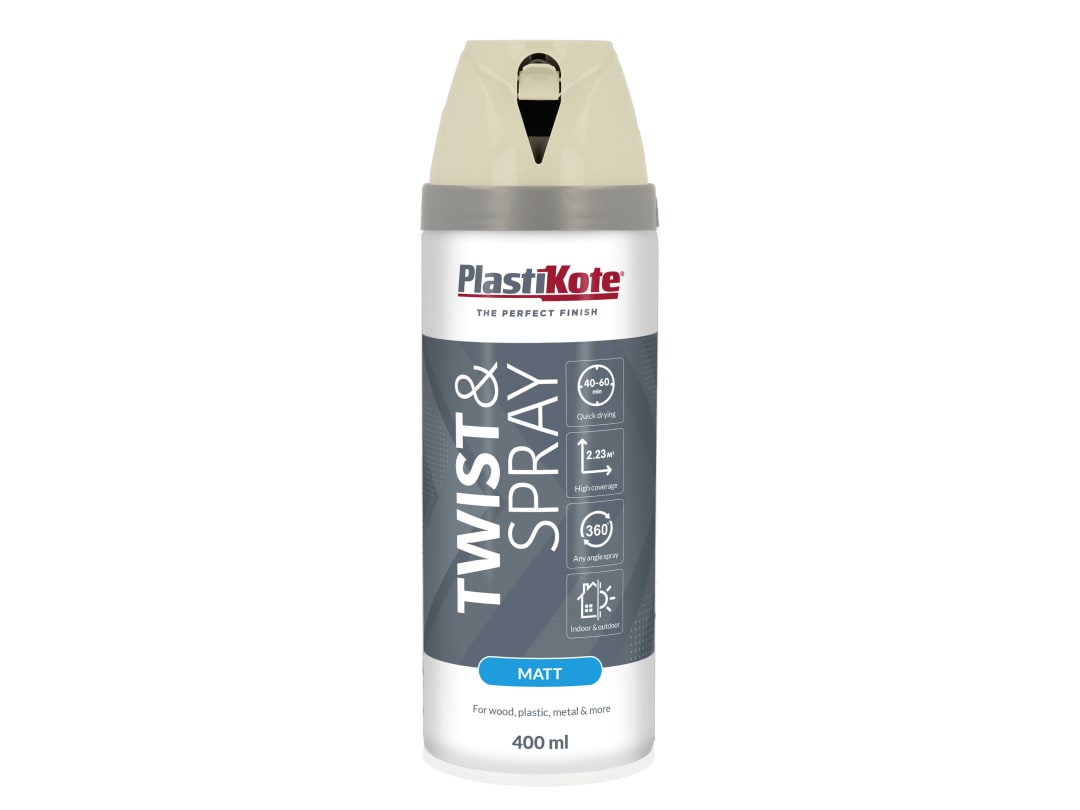 Plastikote Georgian Stone Premium Matt Aerosol Spray Paint - Image 4