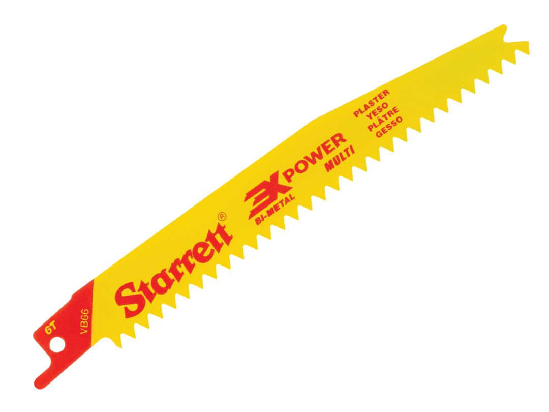 Starrett Vb66-5 Bi-Metal Reciprocating Blade 152Mm 6V Tpi Vb66-5 - Image 3
