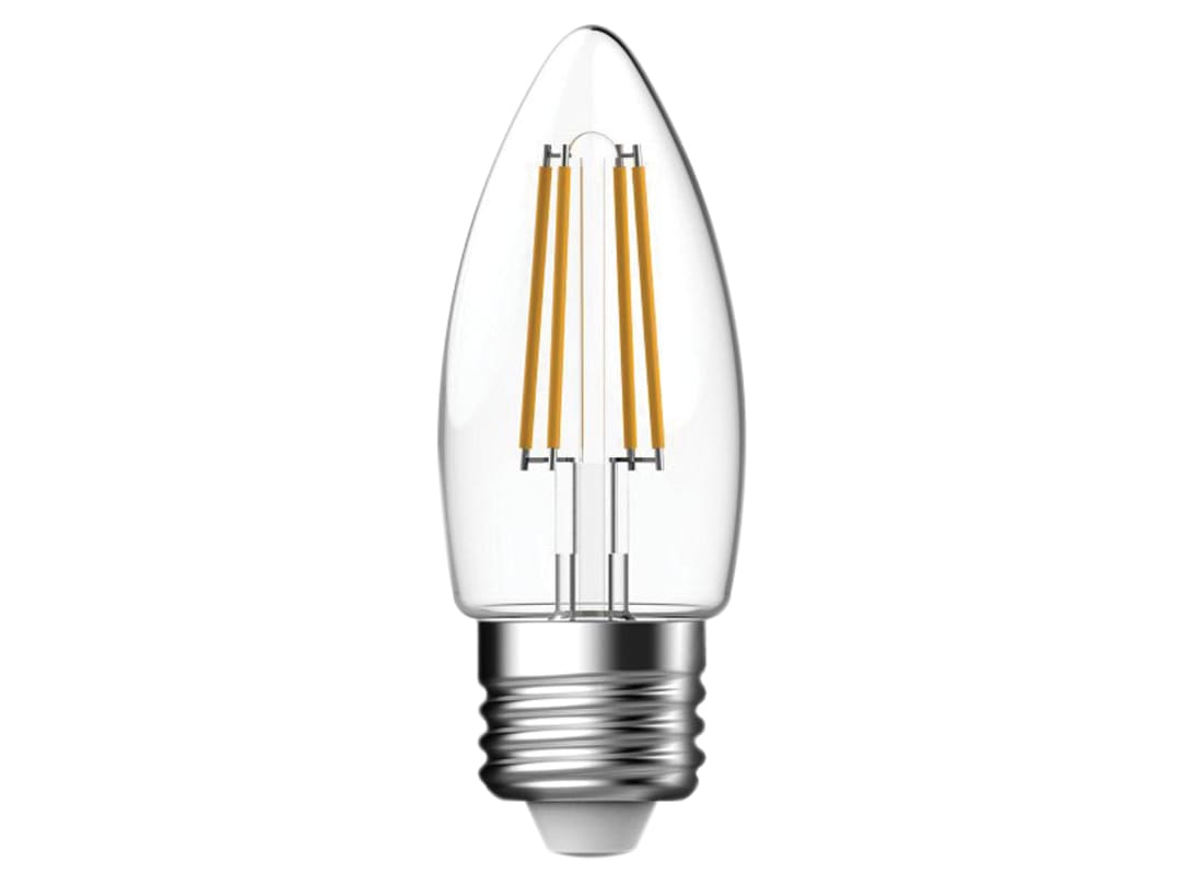 Energizer 1 X Led Filament Candle Es E27 4W = 40W 470Lm Warm White Screw Cap Bulb [Energy Class A+] - Image 8