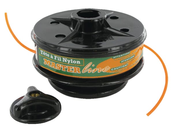 Trimmer head without bolt, 2x Nylon line manual FGP453379