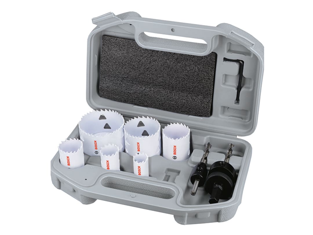 Bosch Powertool Accessories 2.608.594.613 Multi Material Hole Saw Electricianfts Set 9 Piece - Image 6