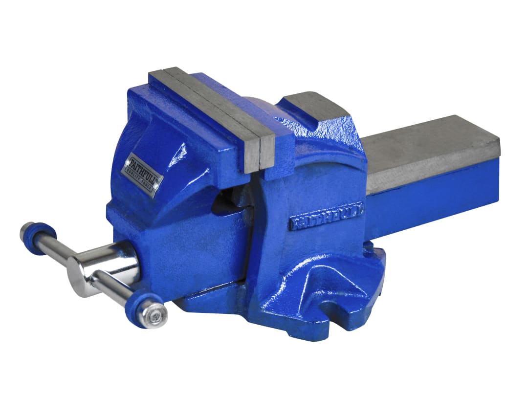 Faithfull Grey Rpv05-5 Mechanics Vice With Magnetic Jaws 125Mm (5In) - Image 9