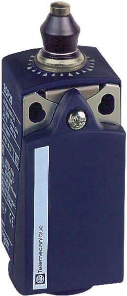 Telemecanique Limit switch, Metal end plunge XCKP2111P16