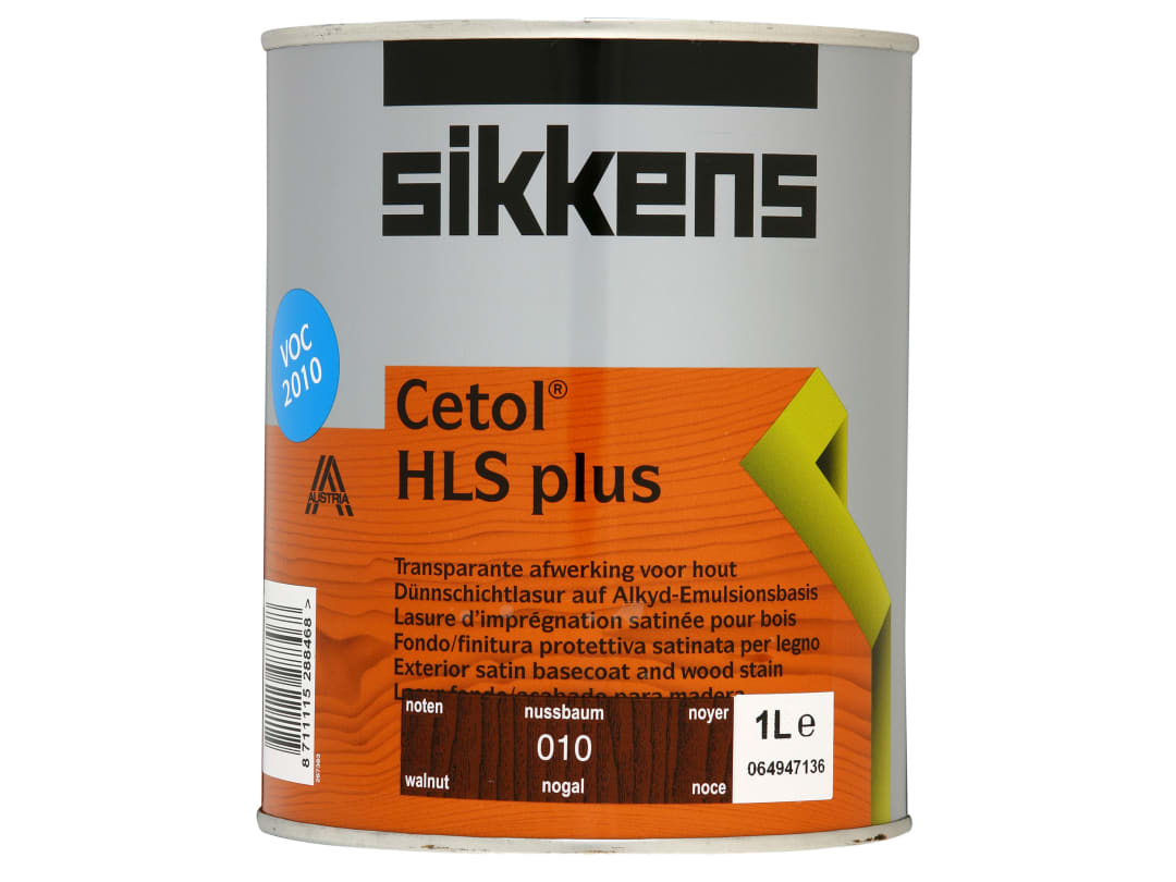 Sikkens Cetol HLS Plus Translucent Woodstain Walnut 1 litre - Image 6