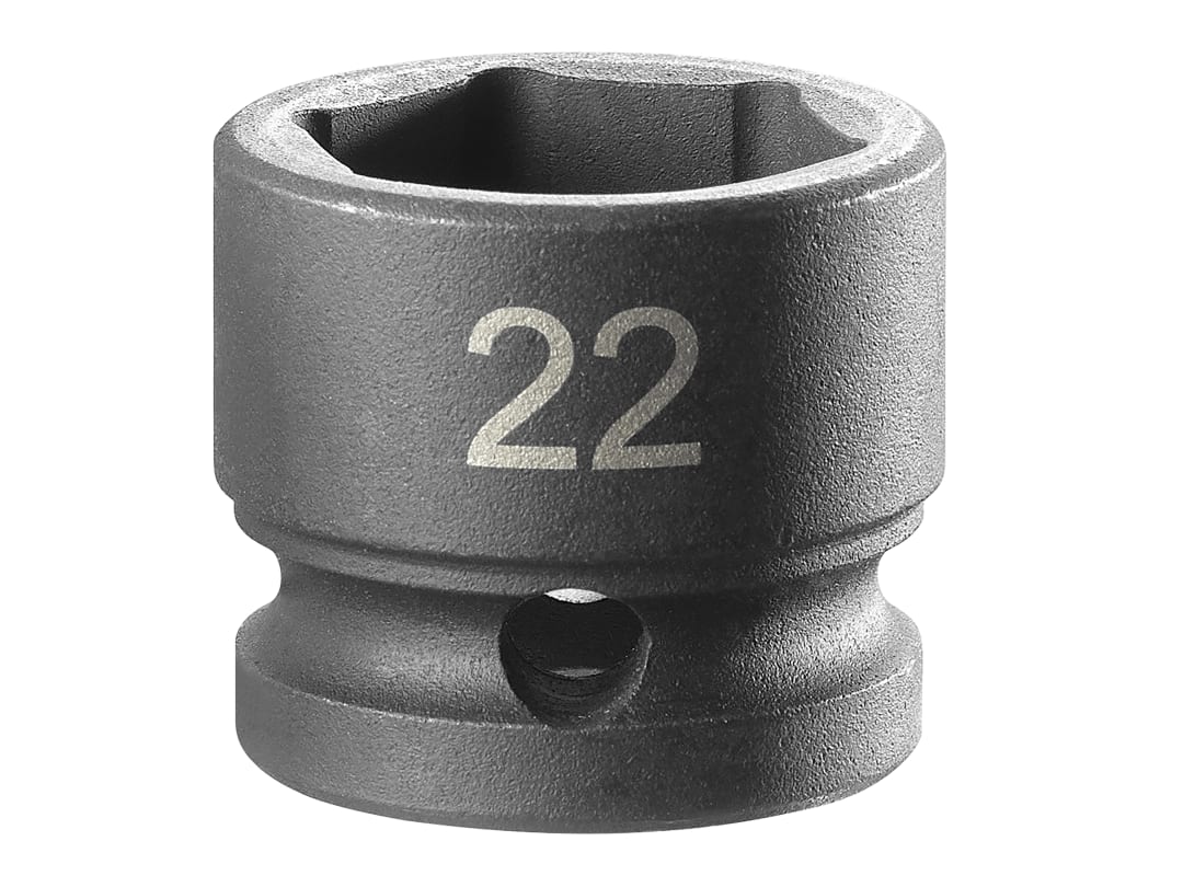 Facom NSS.22A 6-Point Stubby Impact Socket 1/2in Drive 22mm - Image 5