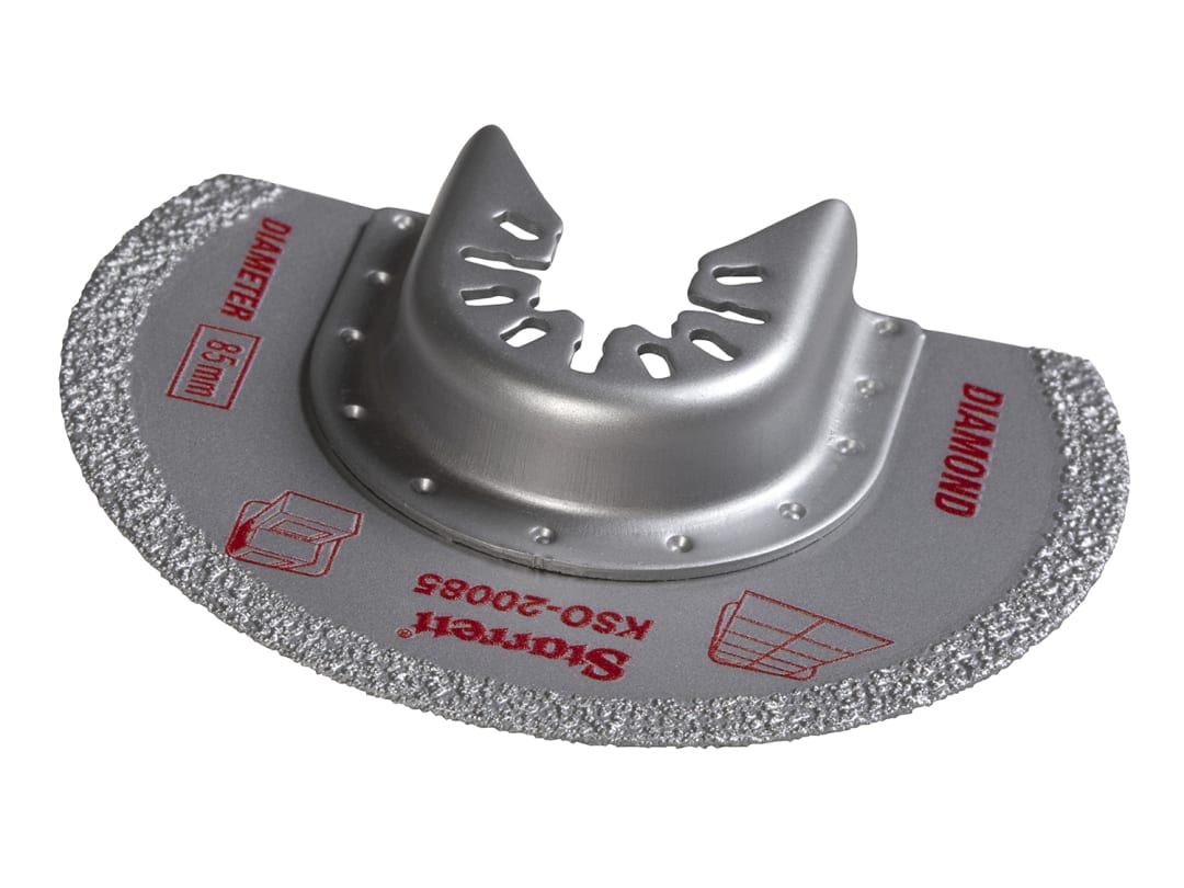 Starrett Kso-20085 Industrial Diamond Grit Oscillating Blade 85Mm Kso-20085