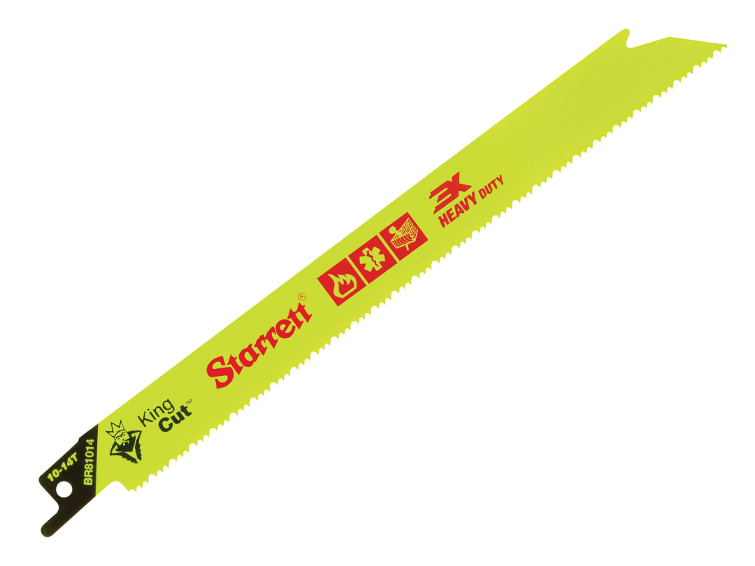 Starrett Br81014-5 Bi-Metal King Cut Demolition Blade 203Mm 10-14 Tpi (Pack 5) - Image 6