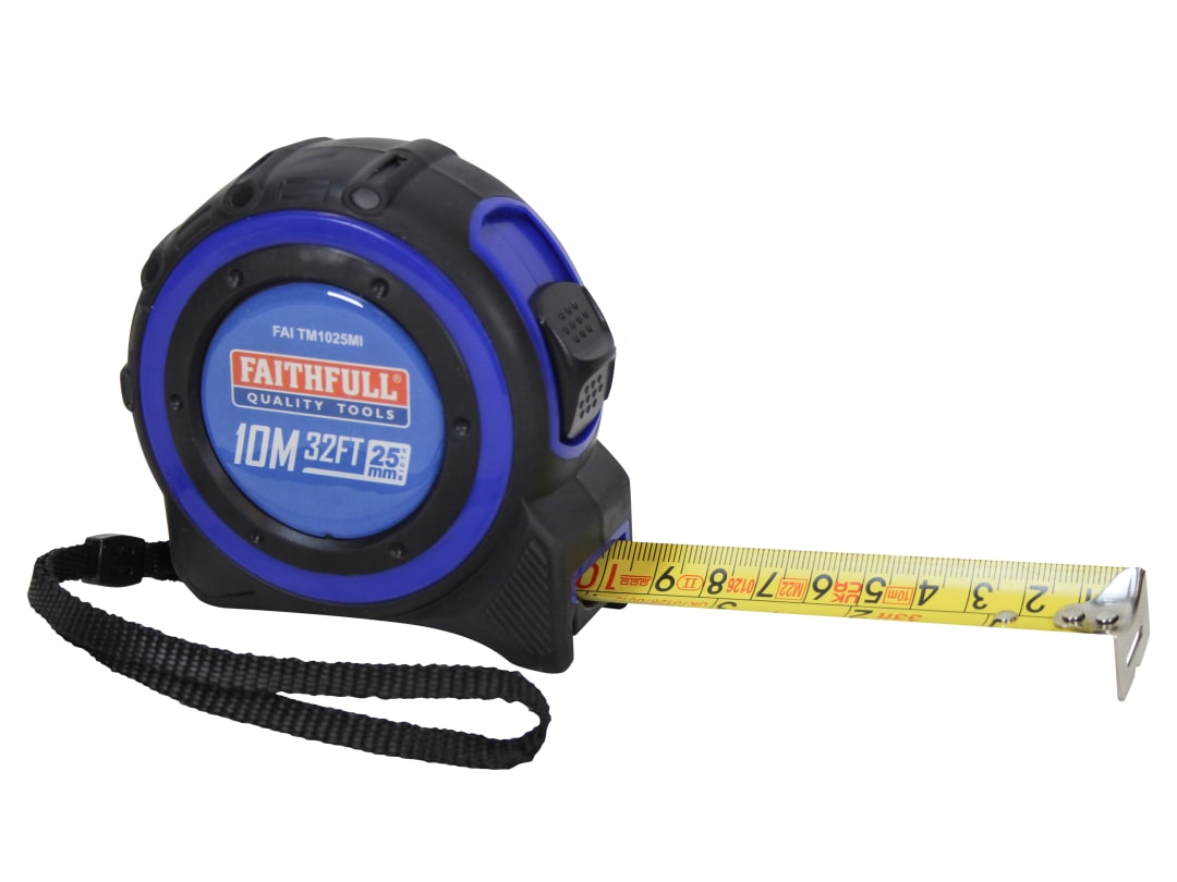 Faithfull Trade Tape Measure - 10M (33Ft) - Image 5