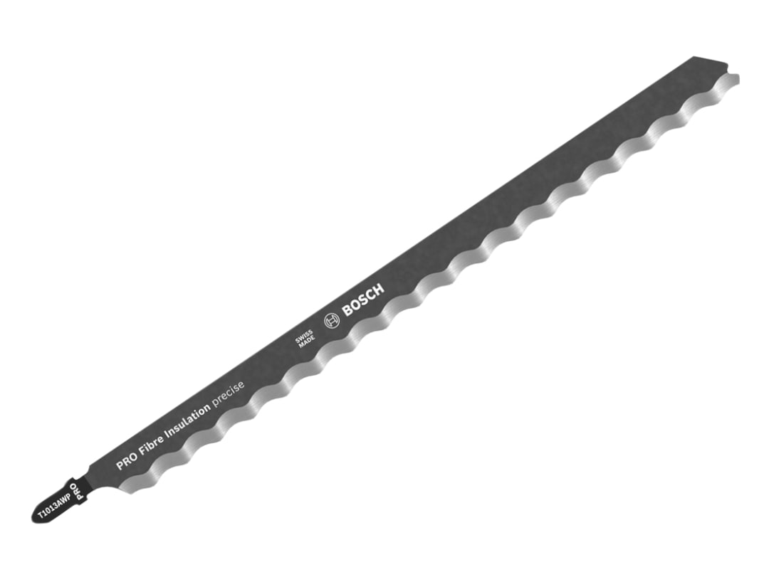 Bosch 3X PRO Fibre Insulation Precise T1013AWP Jigsaw Blade (for Mineral Wool, Mineral Wool, Length 250 mm, Professional Accessory Jigsaw) - Image 9