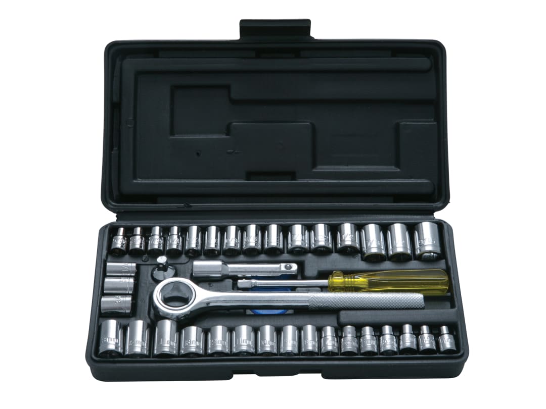 BlueSpotTools 01535 Socket Set of 40 Metric & AF 1/4in & 3/8in Drive - Image 19