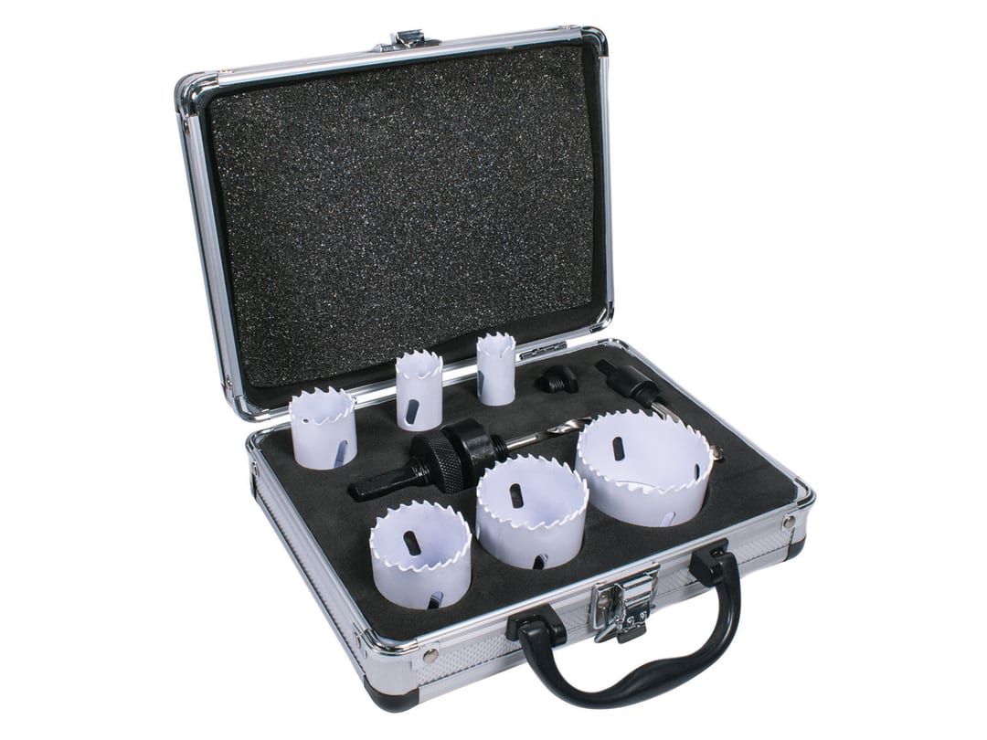 MEXCO Bi-Metal Holesaw Set 19-57mm 6 Piece A10HOLKIT
