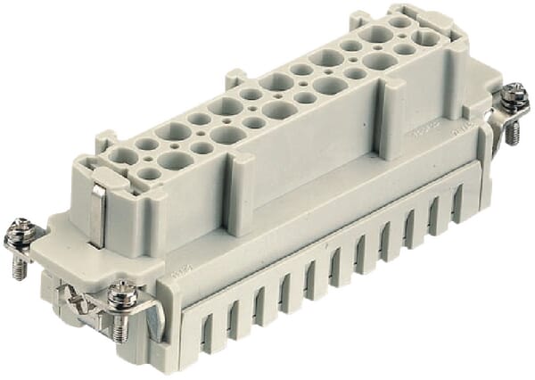Harting Socket 09330242716 Insert-F Han 24 ES-F Insert Han ES 24F 16 A 24-Pin - Image 2