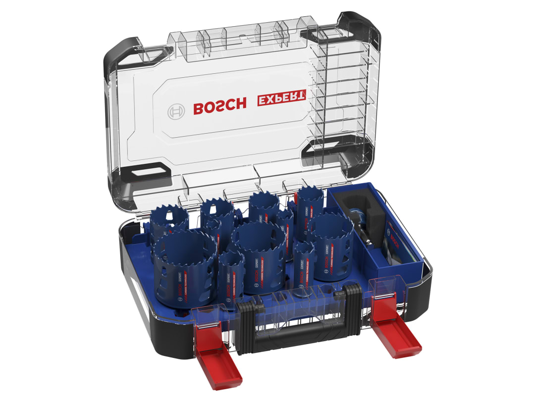 Bosch Expert Multi Material Pc Plus Plumbers Hole Saw Set 14-Piece, 20–76 Mm, With Power Change Plus Arbor And Pilot Bits - Image 6