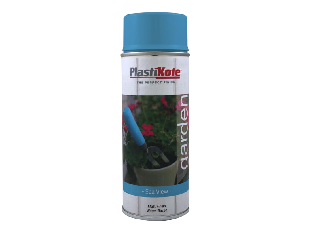 Plastikote 027206 Garden Colours Spray Paint Sea View 400Ml - Image 4