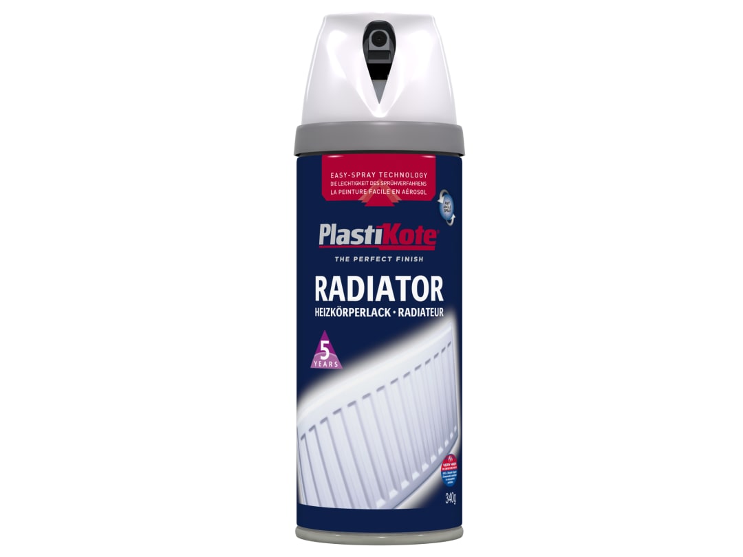 PlastiKote 026100 Functional Twist & Spray Radiator white gloss 400 ml - Image 6
