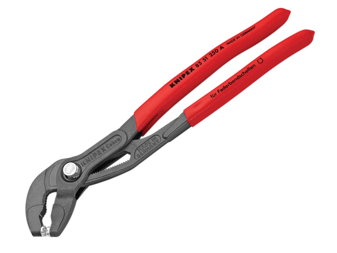 Knipex 85 51 250 A Sb Spring Hose Clamp Pliers With Quick-Set Adjustment 250Mm Capacity 70Mm - Image 7