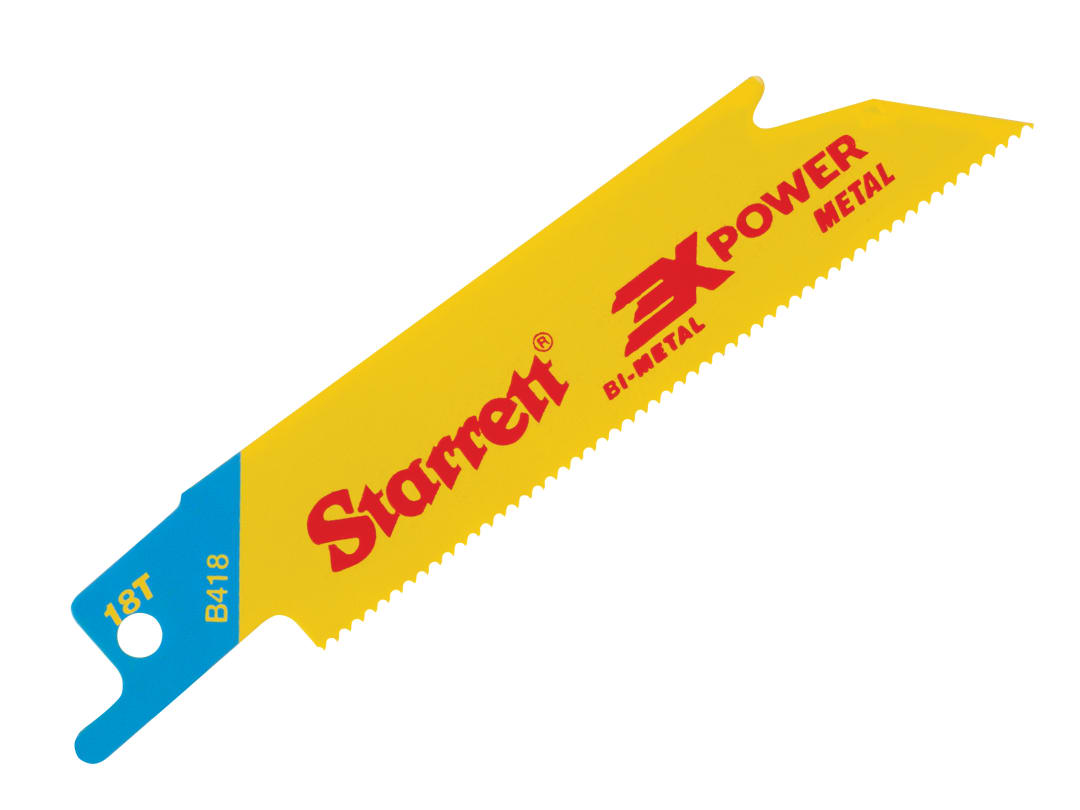 Starrett B418-5 Bi-Metal Reciprocating Blade 100Mm 18 Tpi B418-5 - Image 5