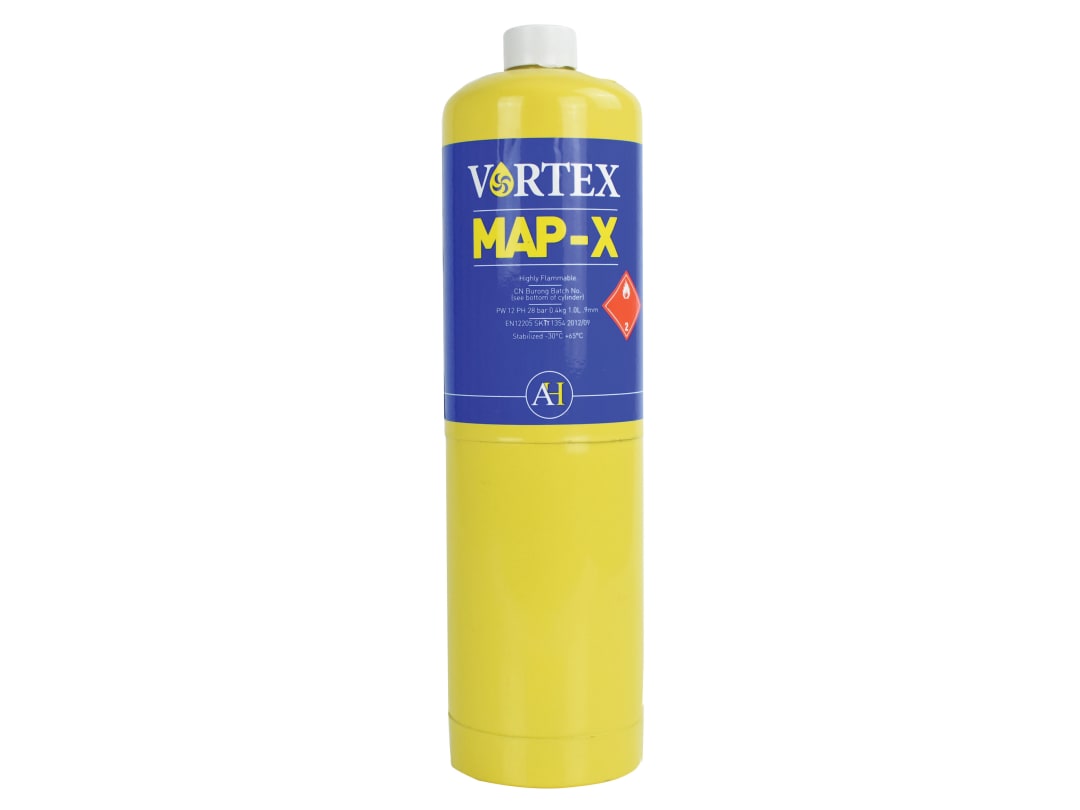 Arctic Hayes Vortex Map-X Brazing Gas Cylinder 400 G Vg1