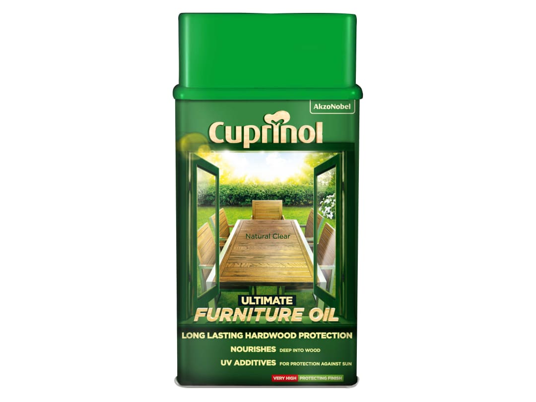 Cuprinol Ultimate Furniture Oil Clear 1 litre CUPUFOCL1L - Image 10