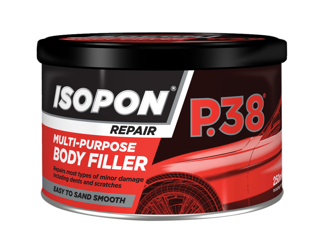 U-POL Davids Isopon P38 Easy Sand Car Body Filler Repairs Scratch Repair 250ml - Image 34