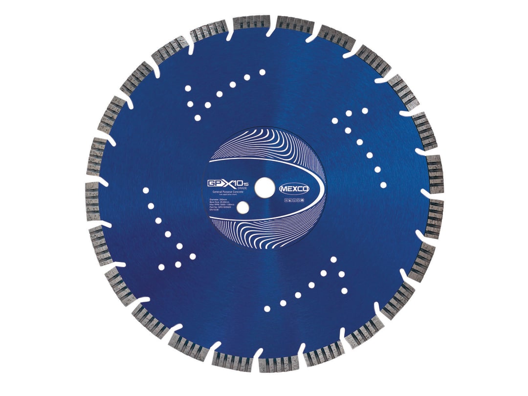 MEXCO GPX1535020 GPX10-15 Concrete Diamond Blade 350 x 20mm - Image 5