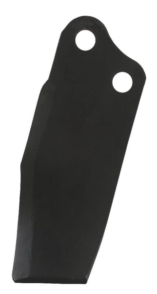 Non Original Rotovator blade RH 210x110x80mm 6mm thick suitable for Agromet RB01020