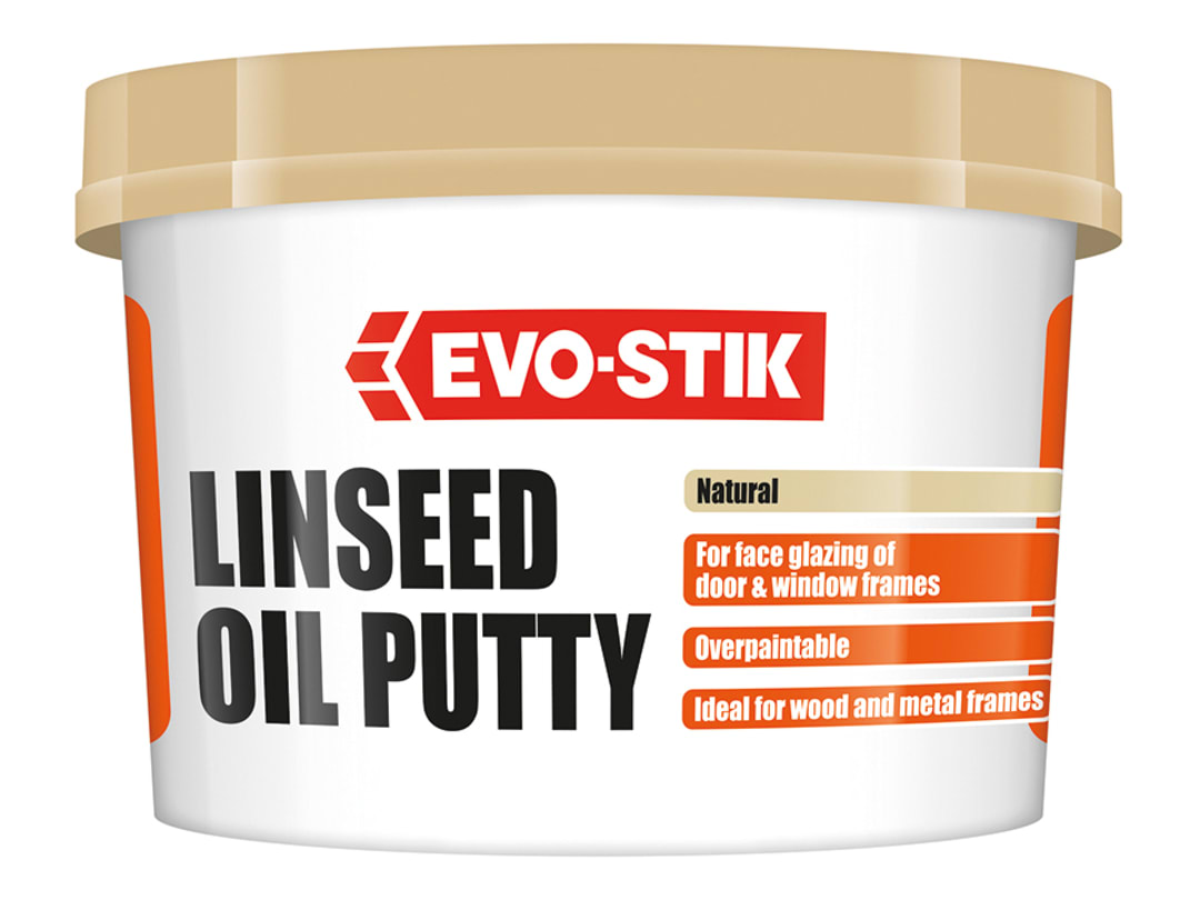 Evo-Stik Multi-Purpose Linseed Oil Putty External Face Glazing - Natural - 1kg - Image 7