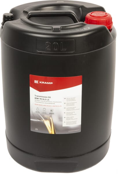 Kramp Transmission oil, 20l, mineral, API GL-5, SAE 80W-90 LS by 20321020WEKR