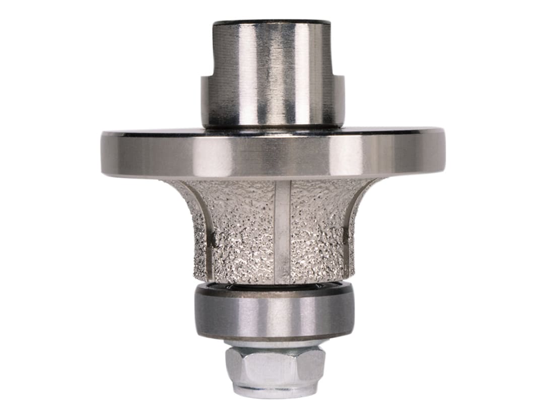 Half bull nose round edge attachment M14, for round edge grinding - Image 6
