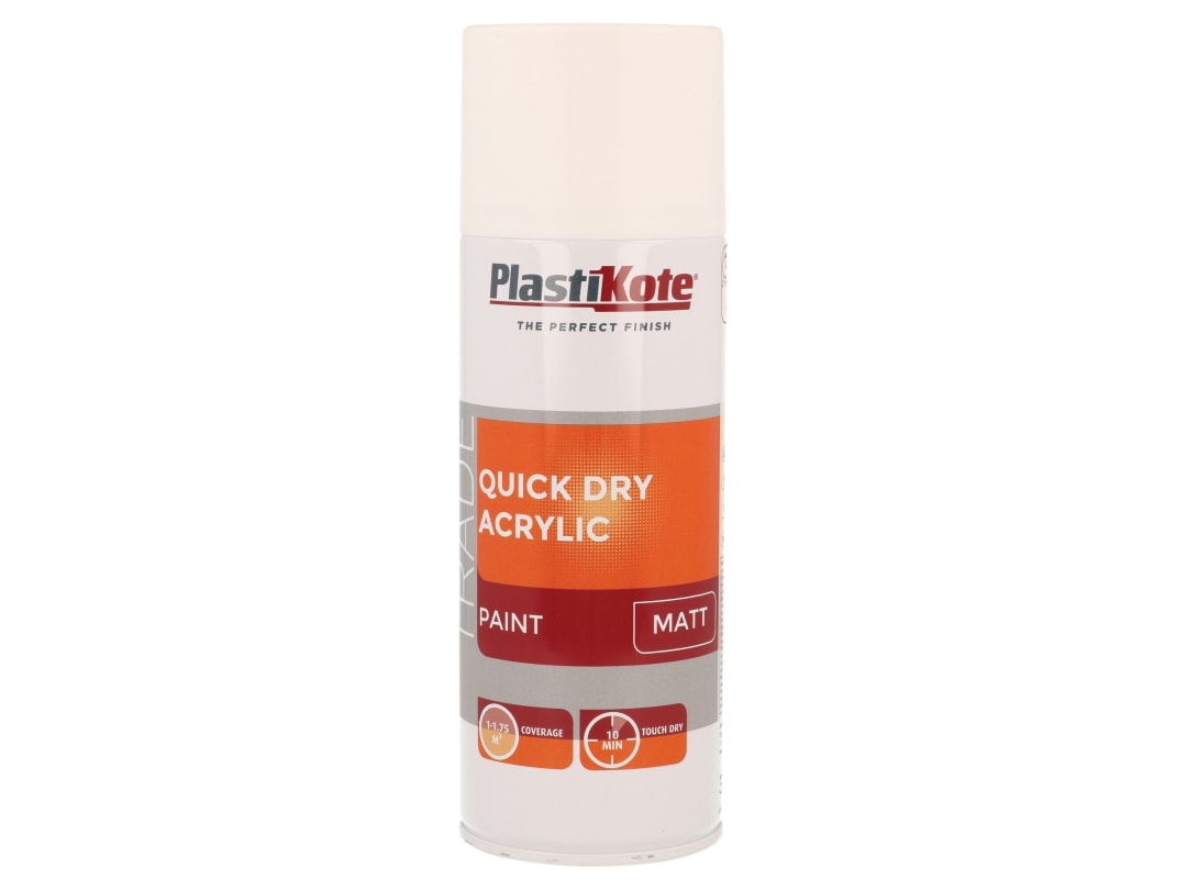 PlastiKote 440.0071010.076 Trade Quick Dry Acrylic Spray Paint Mat... - Image 6