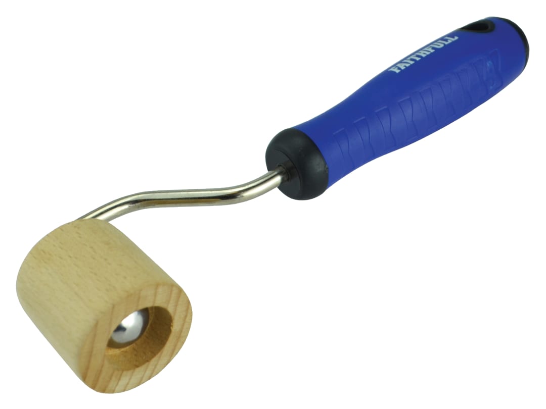 Faithfull 1069 Soft Grip Seam Roller - Wooden - Image 9