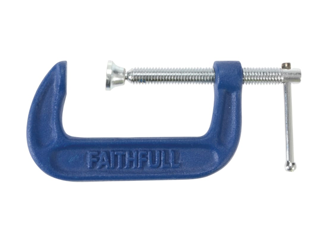 Faithfull Medium-Duty G Clamp 50Mm (2In) - Grey - Image 9