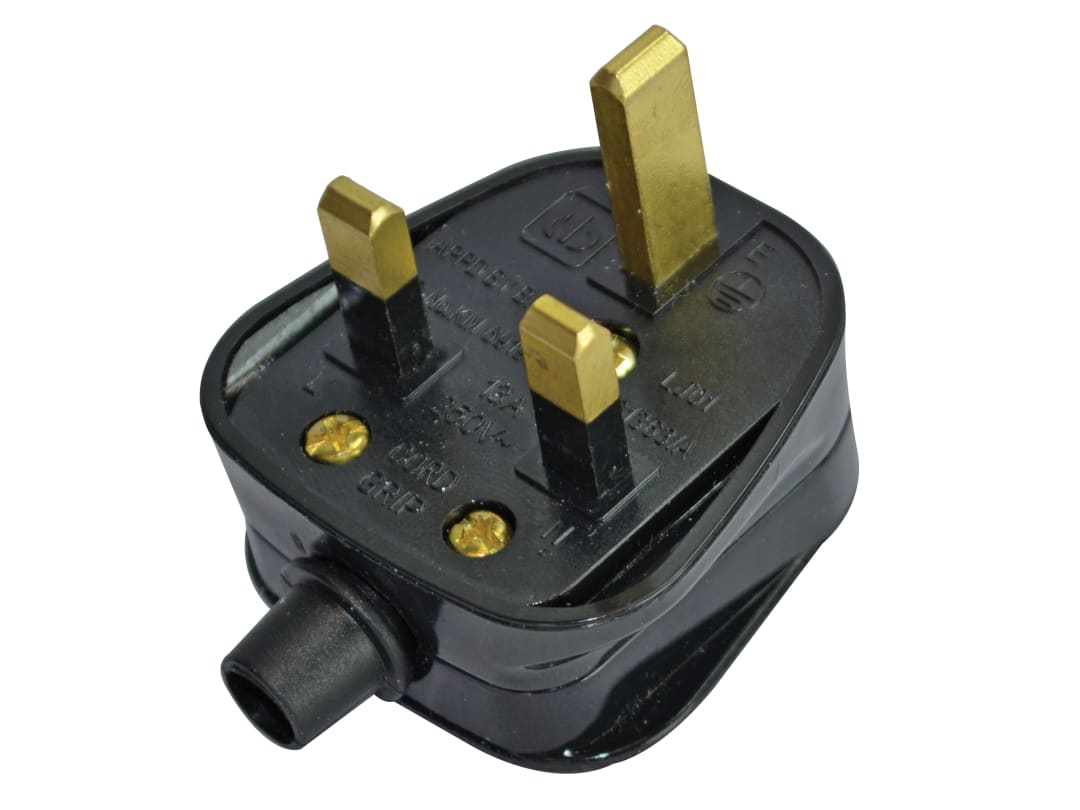 Faithfull FPPPLUG13R Black Plastic Plug 230V 13A - Image 14