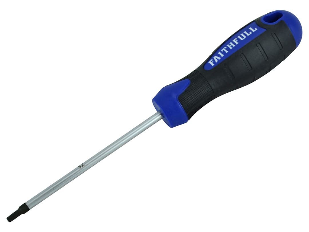 Faithfull Black Star (Torx) Tip Screwdriver Tx25 X 100Mm Faisdt25 - Image 8