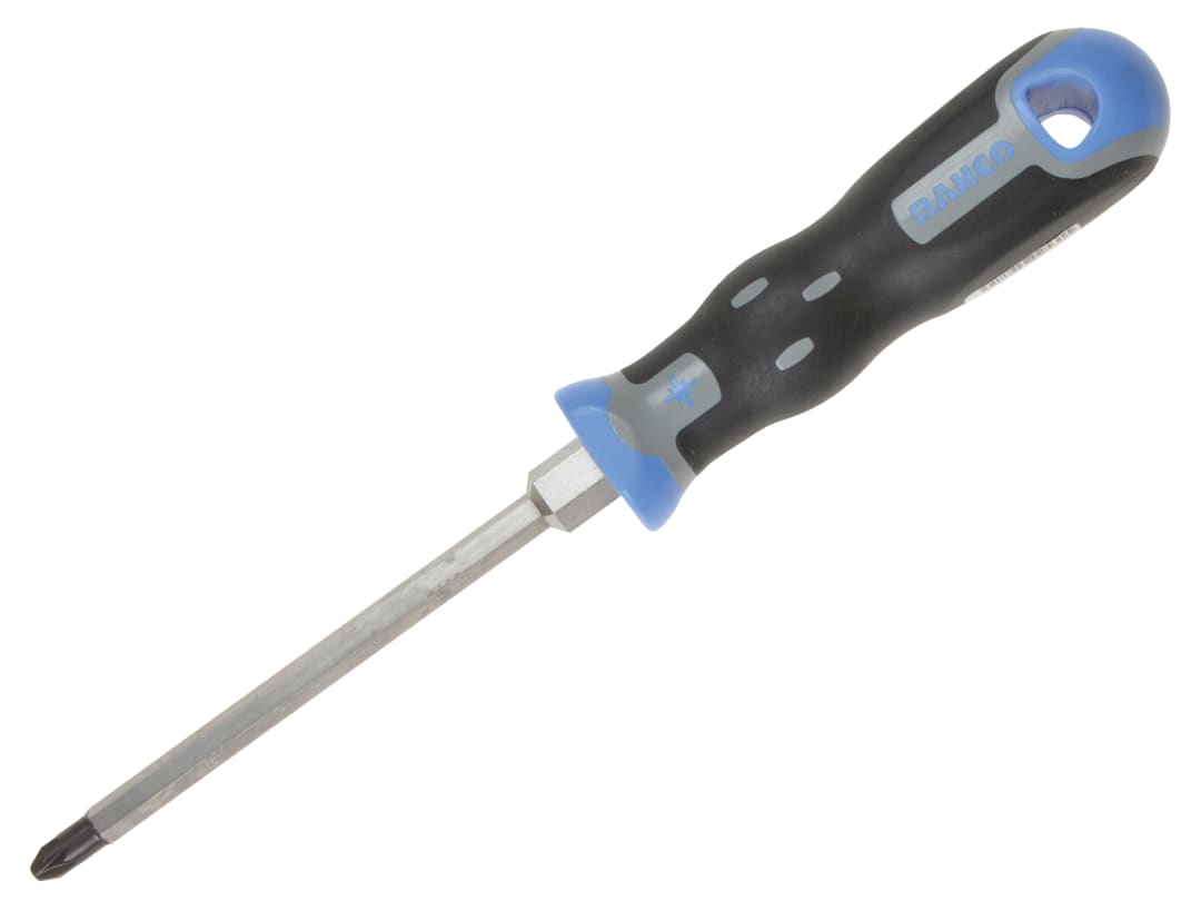 Bahco Tekno+ Screwdriver Pozidriv Tip PZ2 x 125mm Hex Shank - Image 2