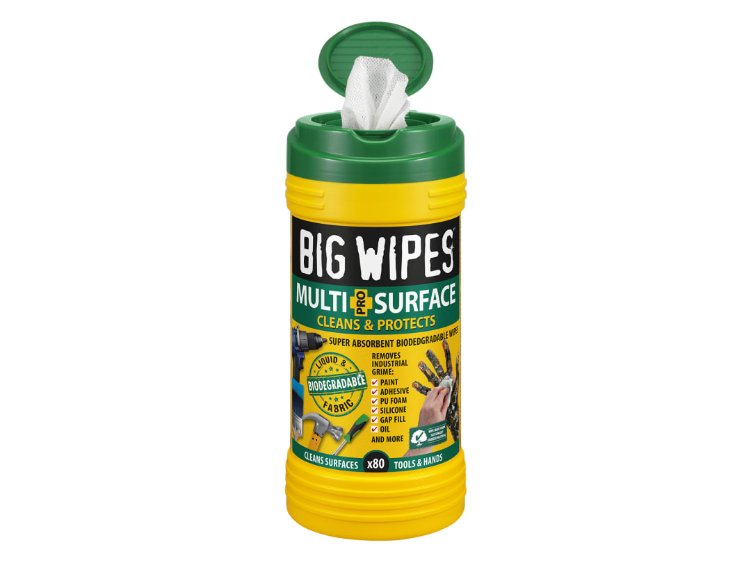 Big Wipes Antibacterial Multi Surface Hand Cleaning Wipes Pack of 80 - Image 11