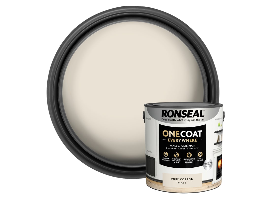 Ronseal One Coat Everywhere Interior Matt Paint - 2.5L - Image 8