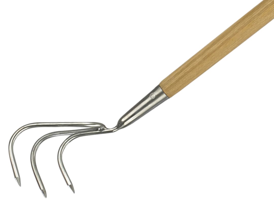 Kent & Stowe 70100042 Stainless Steel Long Handled 3-Prong Cultiva... - Image 7