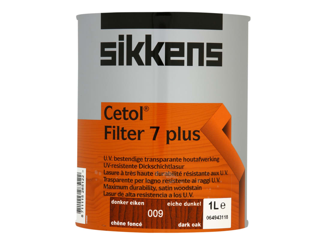 Sikkens 5085906 Cetol Filter 7 Plus Dark Oak 1 Litre - Image 4