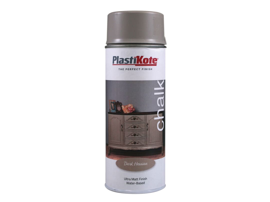 Plastikote Plasti-Kote Pkt27102 Chalk Finish Spray Dark Hessian 400Ml - Image 4