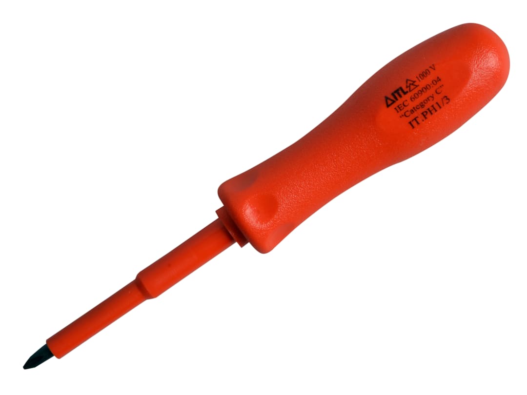 Itl Insulated Unisex Orange Insulated Screwdriver Phillips No.1 X 75Mm (3In) In - Image 8
