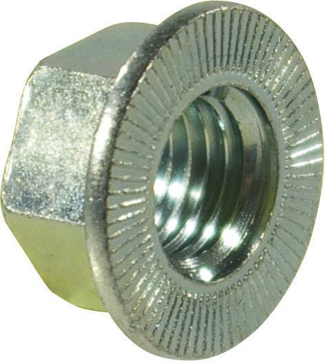 Kramp Hexagon flange nut M12x1.75 steel zinc-plated Class 10 12VR
