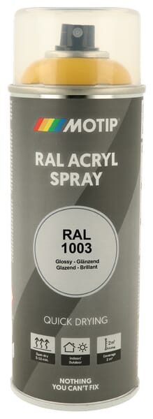 Motip RAL 1003 acr spr signal yellow 07069