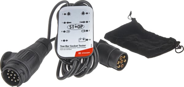 Kramp 7+13 pole lighting tester with 3.5m cable TT2713