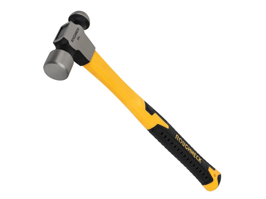 Roughneck Ball Pein Hammer Fibreglass Shaft 680G (24Oz) - Grey - Image 7